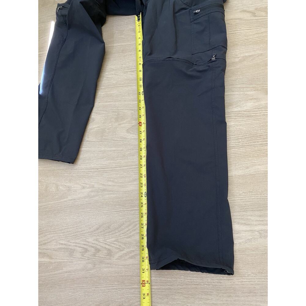 Kuhl Womens Horizon Convertible Pants Shorts Hiking Gorpcore Black Sz 12 Reg - Picture 16 of 16
